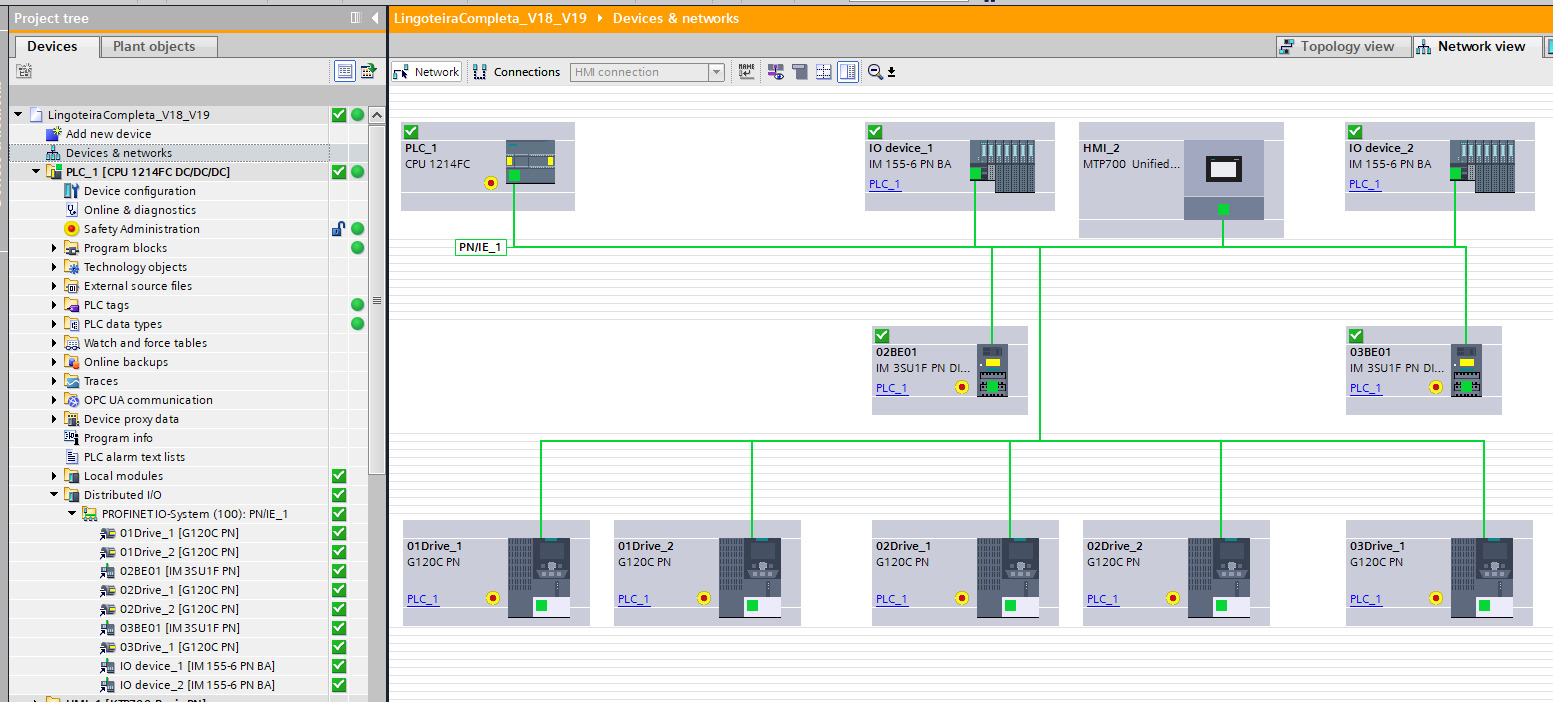 TIA Portal - Rede - Profinet